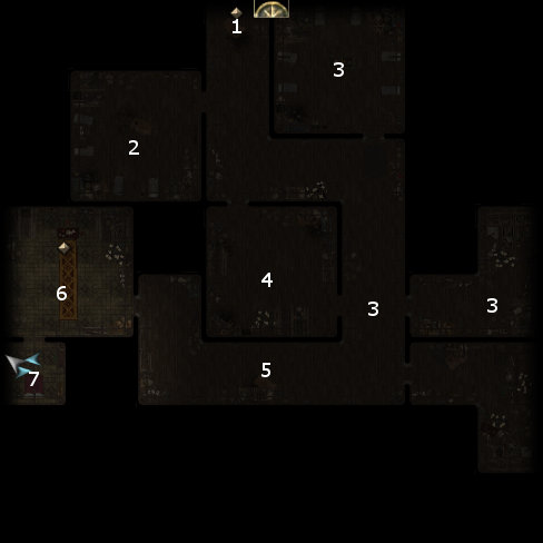 Bandit HQ map