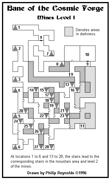 The Mines, Level 1