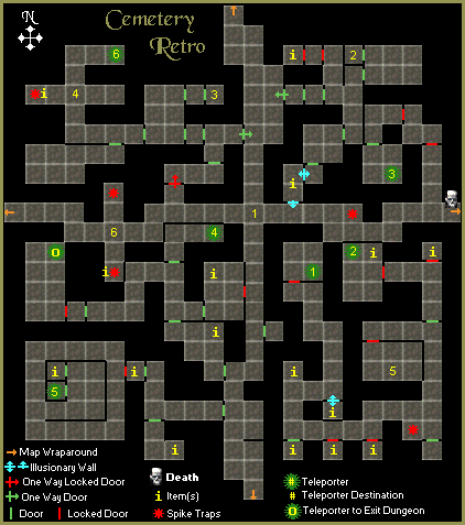 Cemetary Retro Dungeon