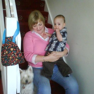 Ashley, my Mum and Daisy Dog