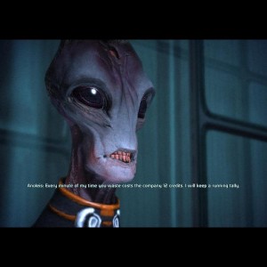 Mass Effect - Thee probably most sympathetic character in the game.