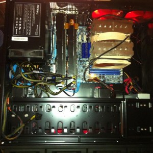 My mate just got a brand new GTX 680, so I got his "old" 580 to use in SLI with the one I had already, yay!