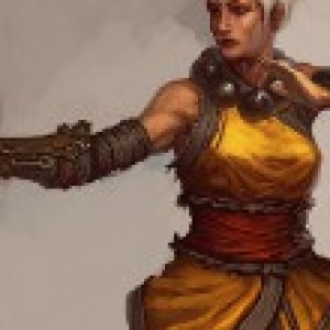Diablo 3 female monk concept art
