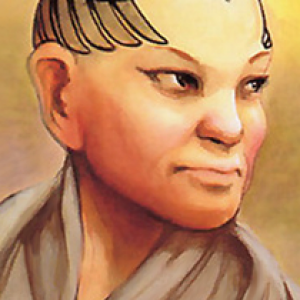 Hoshi Eisai (from Legend of the Five Rings) -- as BG2 portrait