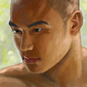 Togashi Monk (from Legend of the Five Rings) -- as BG2 portrait