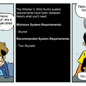 Penny Arcade on Witcher 3 system requirements