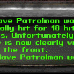Critical hits in Fallout 2 with HtH; Slayer perk rules =)