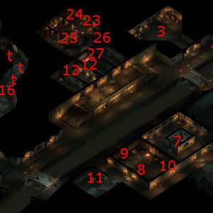 Copperlane Catacombs Map