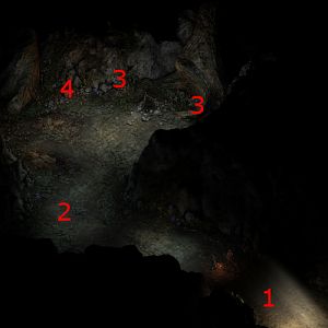 Ogre Cave Map
