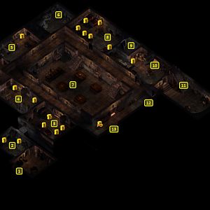 Baldur's Gate 2 EE: De'Arnise Keep, Main Level
