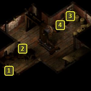 Baldur's Gate 2 EE: Elemental Lich House, Upper Floor